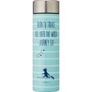 アンドサンズ ステンレスカバー 500mL ボーダーグリーン ASBDB500BG