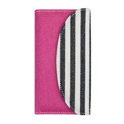 72620 [musemuse ボーダーデニム V.ピンク iPhone7用ケース]