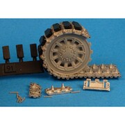 仏 AMX-13用 ゴムパッド付き履帯（新品状態）（金属製） [1/35 金属製履帯シリーズ]