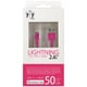 アップル認証 lightningケーブル 50cm ピンク UD-SL050P