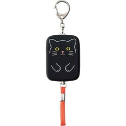 SMART FIT PuniLabo 防犯ブザー クロネコ A-7718-3