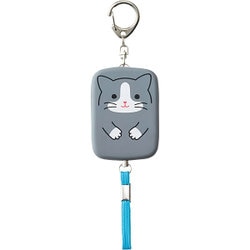 SMART FIT PuniLabo 防犯ブザー ハチワレネコ A-7718-4