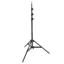 アルミベビースタンド 350cm 黒 A0035B