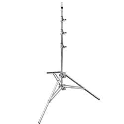 スティールベビースタンド 400cm シルバー A0040CS