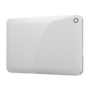 CANVIO CONNECT ポータブルハードディスク (HD-PFシリーズ) 1TB ホワイト HD-PF10TW
