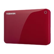 CANVIO CONNECT ポータブルハードディスク (HD-PFシリーズ) 2TB レッド HD-PF20TR