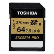 EXCERIA PRO(エクセリア プロ) SDXCカード UHS-II 64GB CLASS10 SDXU-C064G
