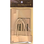 クラフト小さい紙袋キット 茶 スモール KC3691