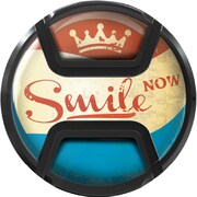 デザイン レンズキャップ Smile Now 49mm