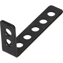 S734 [取付金具（L型）黒 穴径7mm サイズ：15×72×37mm]