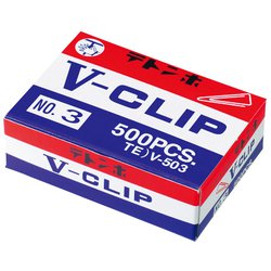 テトンボVクリップ 小 紙箱入 V-503