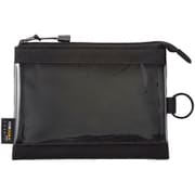 SMART FIT クリヤーケース A6サイズ ブラック F7572-24