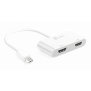 Mini DisplayPort to 4KDual/HDMI MST Adapter JDA156