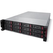 ネットワークハードディスク(NAS) TeraStation(テラステーション) TS51210RHシリーズ 48TB 12ドライブプリインストールモデル(空きベイスロットなし) 10GbE標準搭載 法人向け TS51210RH4812