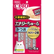 チャオ エナジーちゅーる かつお 14g×4本 [猫用おやつ]