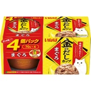 金のだし カップ 4個パック まぐろ [猫用 とろみ 70g×4 一般食]