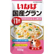 国産グラン 11歳からのとりささみ&5つの野菜 100g [ドッグフード]