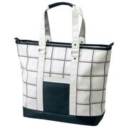 5LJB17W200 [LIGHT STYLE NEXLITE WOMEN'S トートバッグ 37×16×37cm ホワイト×ネイビー]