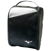 5LJS170800 [LIGHT STYLE ST LIGHT シューズケース 22×13×33cm ブラック×シルバー]