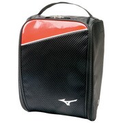 5LJS170800 [LIGHT STYLE ST LIGHT シューズケース 22×13×33cm ブラック×レッド]
