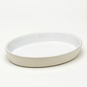 EH020109 オーバルグラタンディッシュ Mサイズ ホワイト