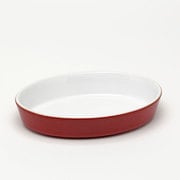 EH340111 オーバルグラタンディッシュ Sサイズ レッド