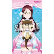 ラブライブ！サンシャイン！！ フルカラー チケットホルダー 桜内梨子 ぬいぐるみ抱っこVer. [キャラクターグッズ]