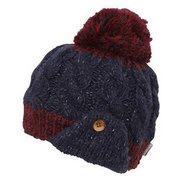 PH468HW65 [WOMEN Round Earflap Beanie Fサイズ NV 帽子]