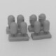 R2DAC32002 [1/32 レジン製ディティールアップパーツ 米軍爆撃機用酸素ボンベ(8個入り)]
