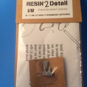 R2DAC32023 [1/32 レジン製ディティールアップパーツ B-17用 AS-27/ARN-5 アンテナ]