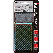iQOS CASE iQOS専用キャリングケース タテ型 カーボン×レッド AC-IQ2 CBR