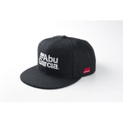 フラットビルキャップ BLACK