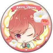 スタミュ 高校星歌劇 バースデーフラワー缶バッジ 卯川晶 [キャラクターグッズ]