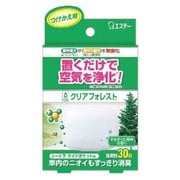 クリアフォレスト 消臭芳香剤 車用 シート下 サイドポケット用 つけかえ 32g