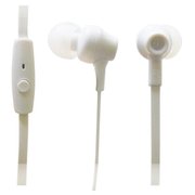 BSEM04WH [iPhone/Smartphone用 ステレオイヤホン マイク付 フラットケーブル ホワイト]