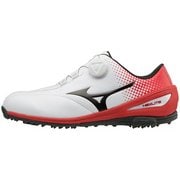 51GM172062 [スパイクレスシューズ NEXLITE 004 Boa メンズ 25.0cm ホワイト×レッド]