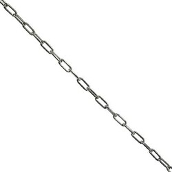 ステンレス リッジレスチェーン#4 カット品 1m 55762