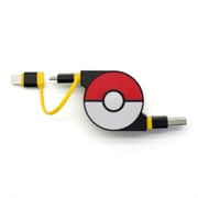 cheero 2 in 1 Retractable USB Cable with Lightning & micro USB POKEMON version 70cm イエロー CHE-245-YE
