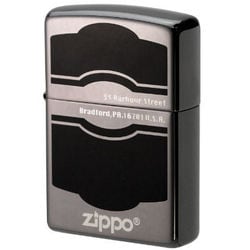 ZIPPO F CD2 B SV/BK