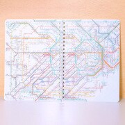 鉄道路線図 リングノートA5 首都圏 日本語 RNGSJ