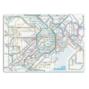 鉄道路線図 下敷き 首都圏 日本語 RSSJ