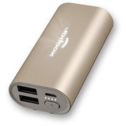 SQUID MINI2 モバイルバッテリー 5200mAh ゴールド XP61031.13R5