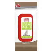 ネイチャーズ・ミラクル [ニオイ汚れすっきり！ペット用ウエットタオル リラックスグリーンのやさしい香り 100枚入]