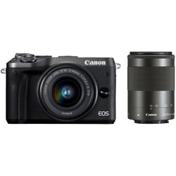 ヨドバシ.com - キヤノン Canon EOS M6 ダブルズームレンズキット