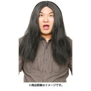 カツランド 黒髪ロン毛 [パーティグッズ]