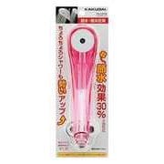 シャワーヘッド 節水効果あり 低水圧対応 クリアレッド 356-210-CR