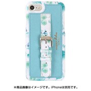 iPhone 7 ベルト付きハードケース trouver Milieu(トルヴェ ミリュー) ボタニカルブルー [iPhone 7用ケース]