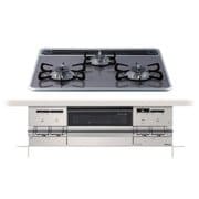 ブリリオシリーズ ビルトインコンロ 幅60cm 都市ガス13A用 クリアパールダークグレー PD-AF61WV-60CD 13A