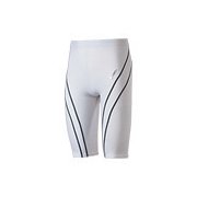 SMA6005 [ハーフパンツ メンズ Lサイズ ホワイト×チャコールグレー]