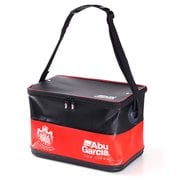 バッカン40 RED ショルダーベルト付 [釣り バケツ]